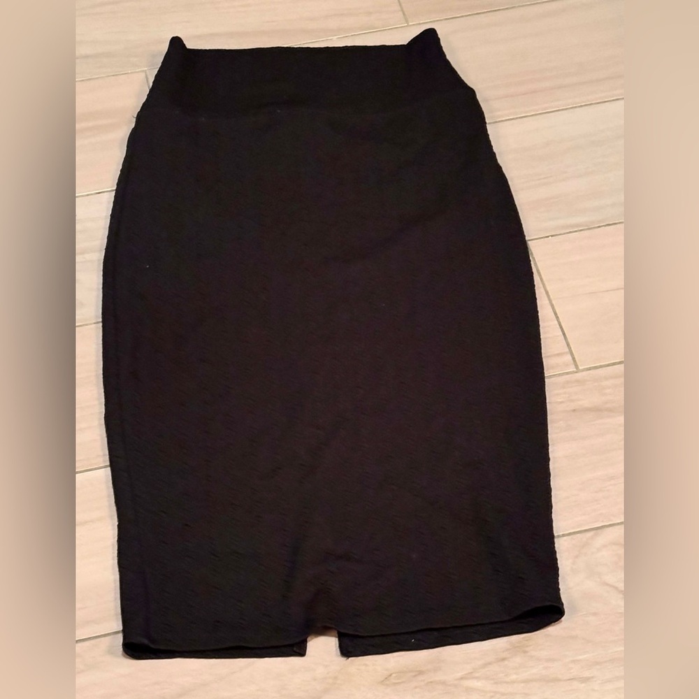 Derek Heart Classic Black Pencil Skirt MEDIUM